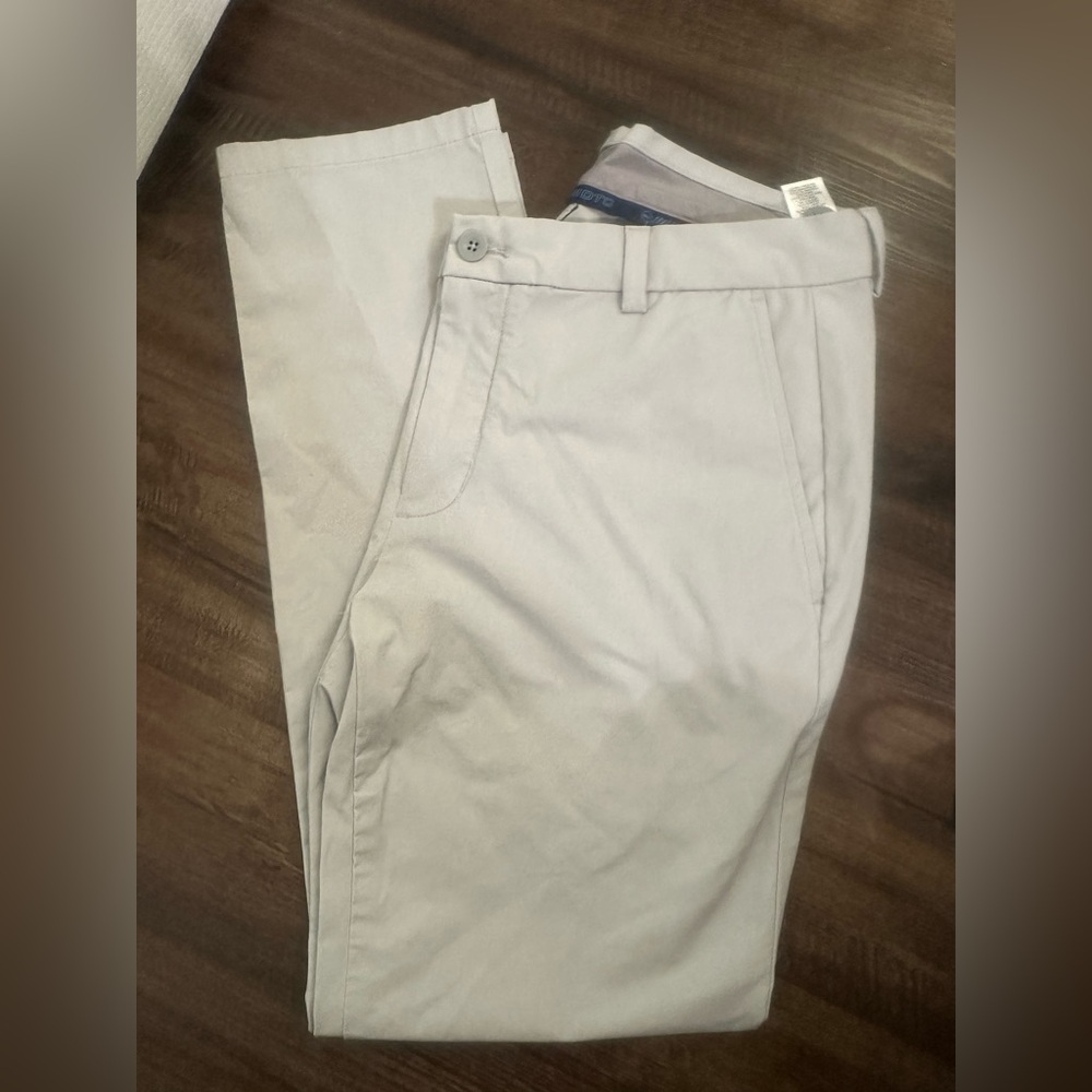 Vineyard Vines Men's Light Gray ON-THE-GO Pant